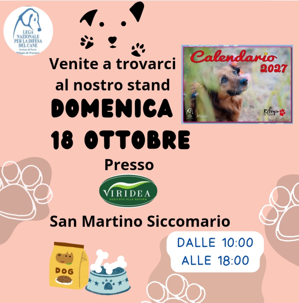 Domenica 18 ottobre – Viridea